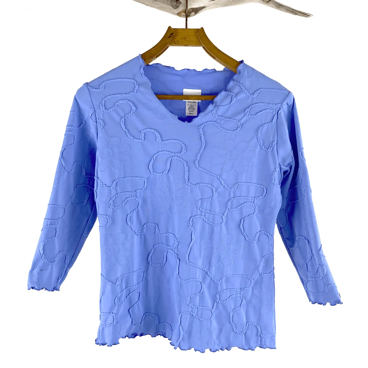 Cornflower Conduit Surreal Textured Top