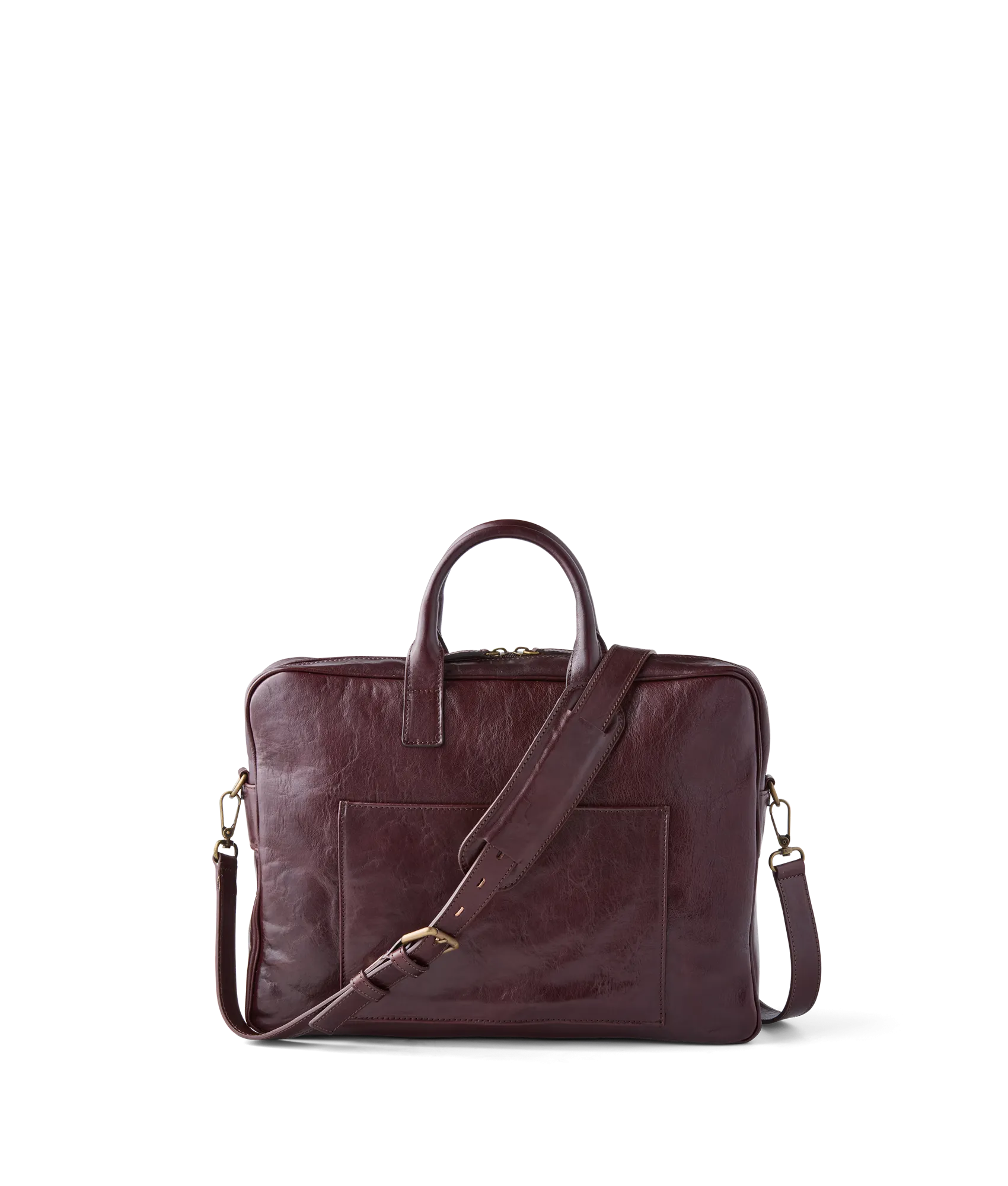 Cosimo Briefcase :: Chocolate