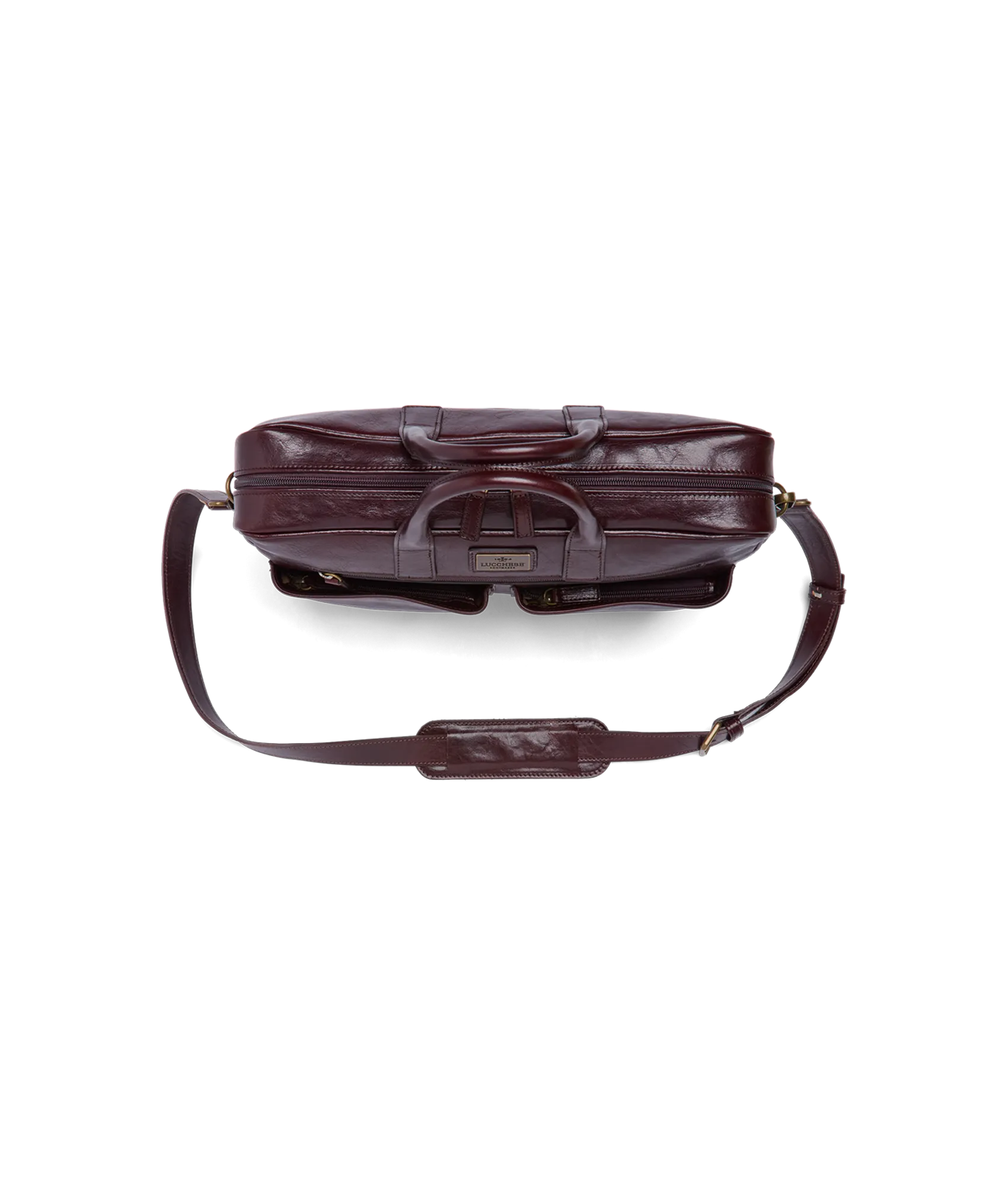 Cosimo Briefcase :: Chocolate