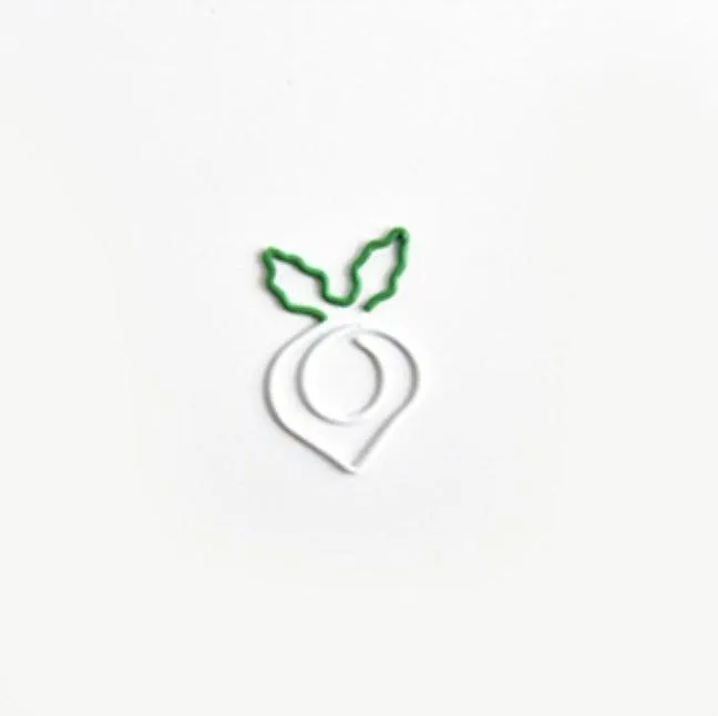 Creative Mini Cute Vegetable and Fruit Shape Paper Clip Folder Bookmark NP-070026