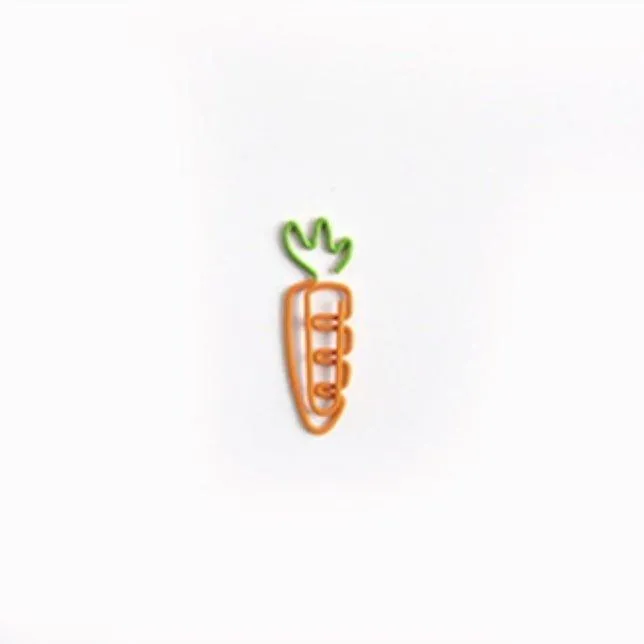 Creative Mini Cute Vegetable and Fruit Shape Paper Clip Folder Bookmark NP-070026