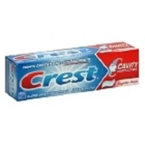 Crest Toothpaste Regular Flavor 0.85 oz. Tube