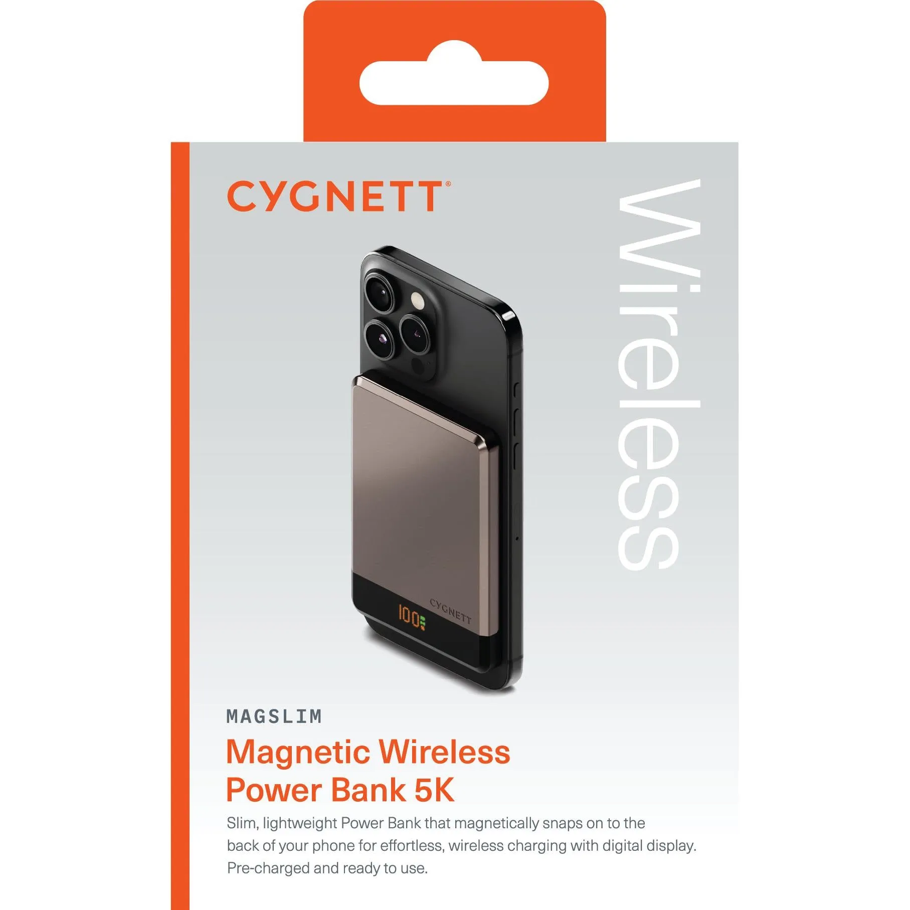 Cygnett 5k MagSlim Power Bank (Champagne)