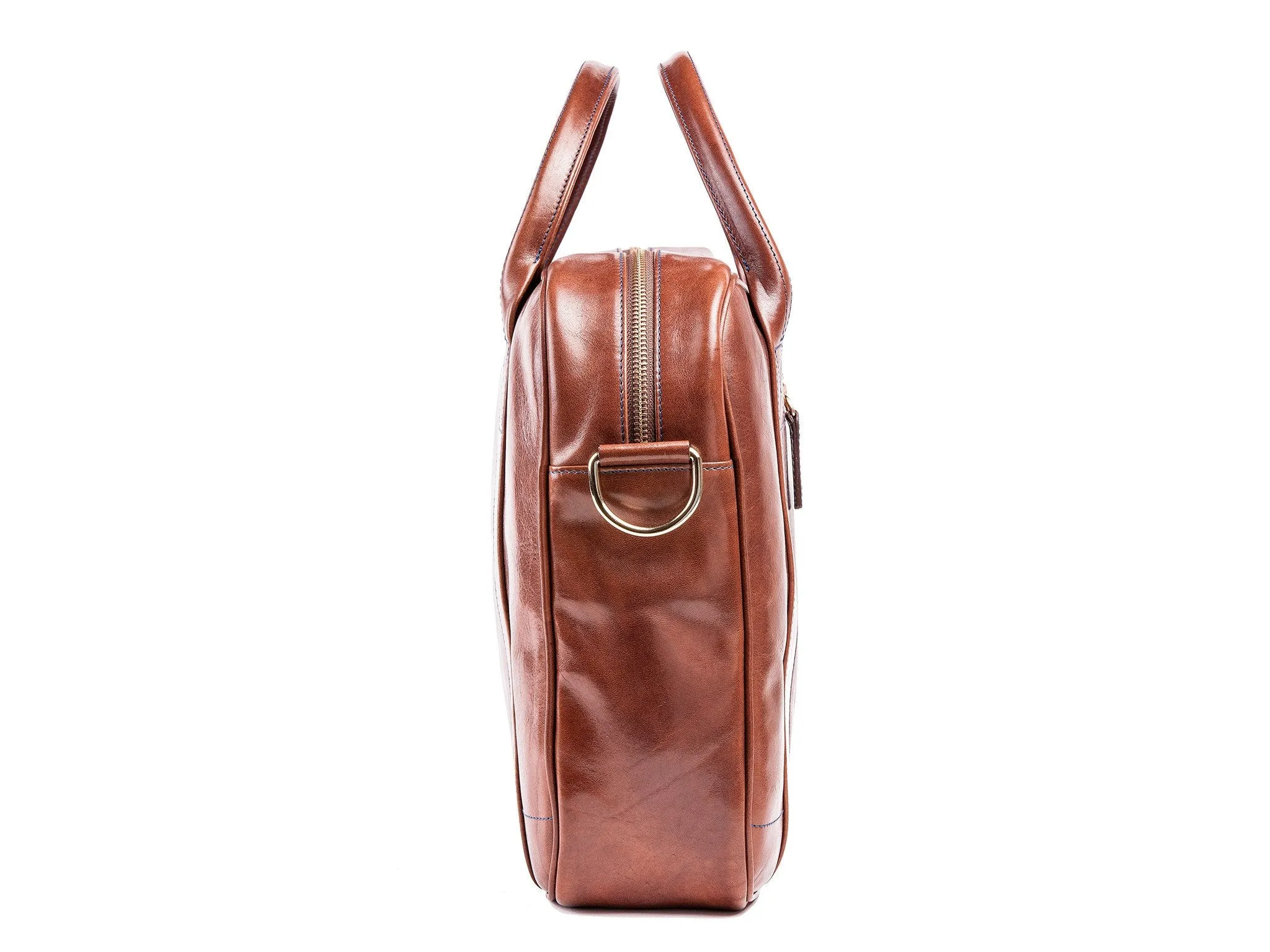 Danny P. Leather Messenger Bag