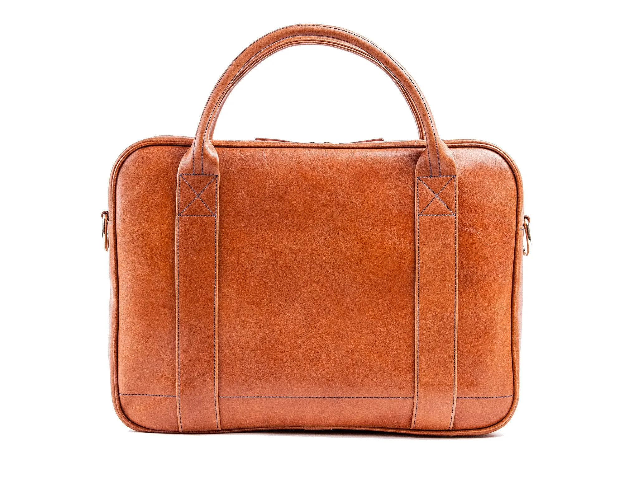 Danny P. Leather Messenger Bag