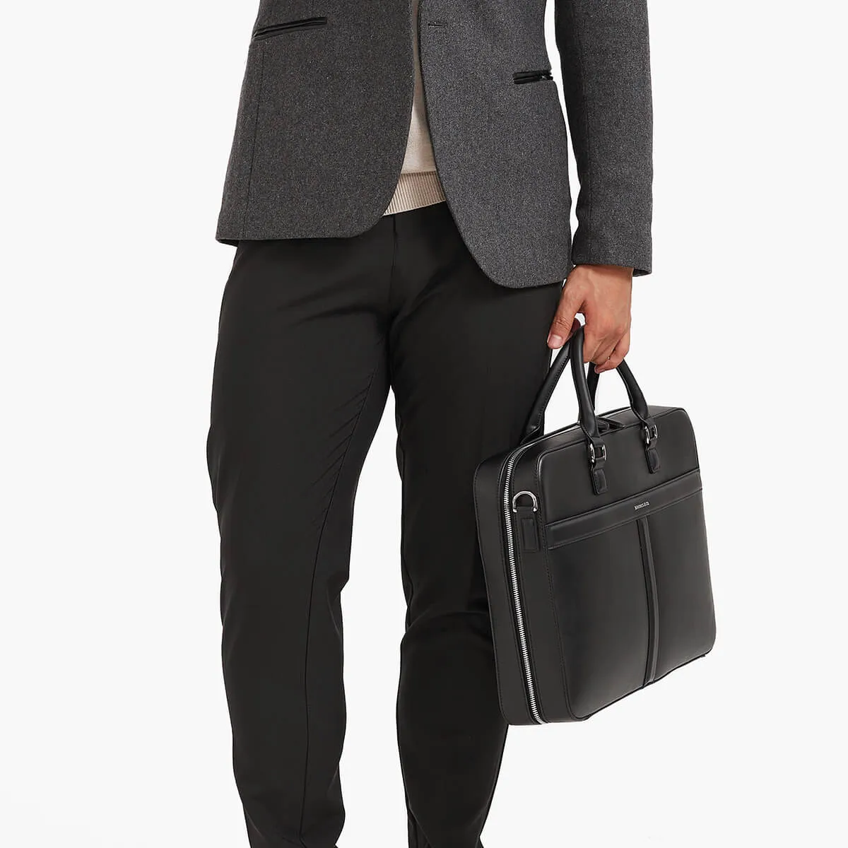 Delta Leather Briefcase