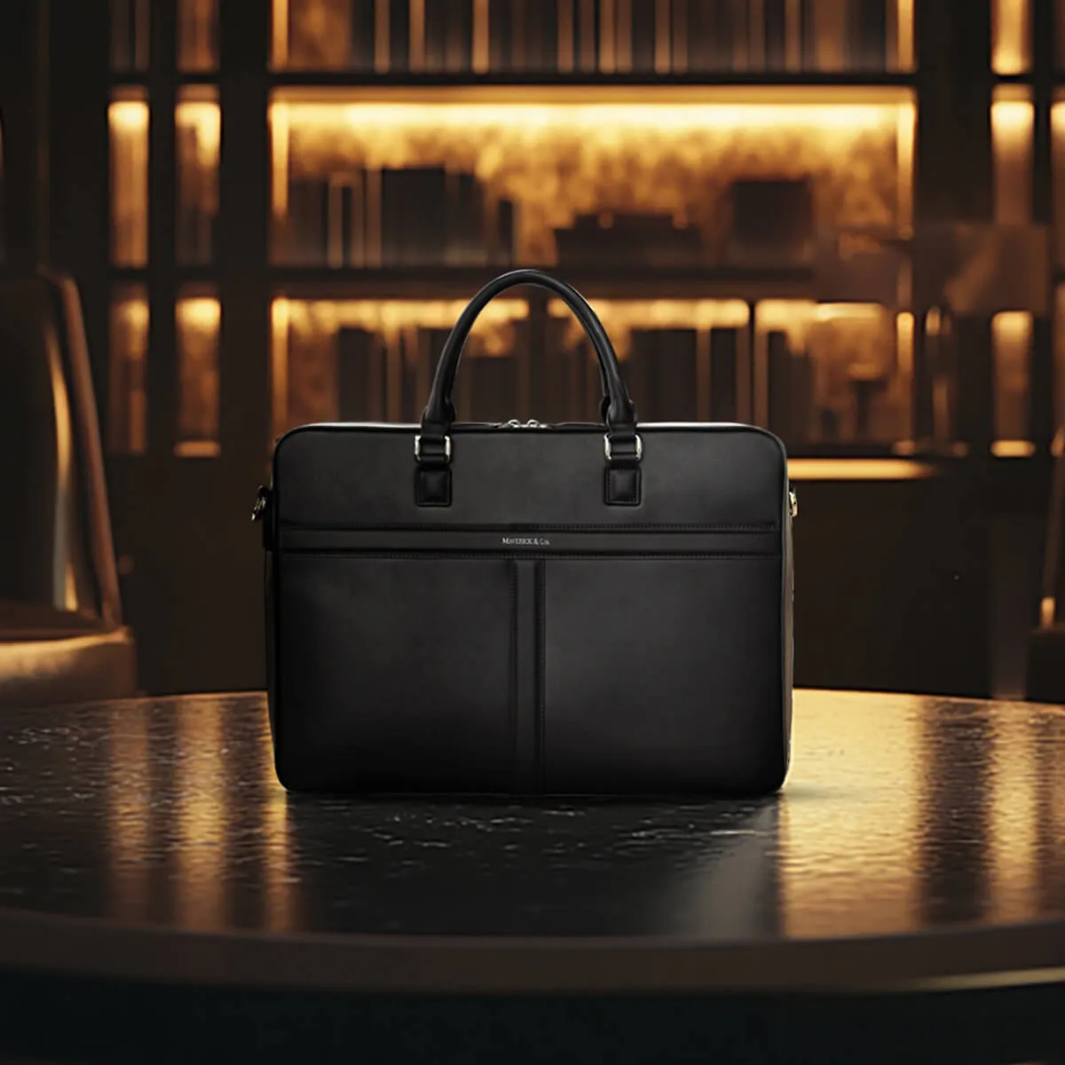 Delta Leather Briefcase