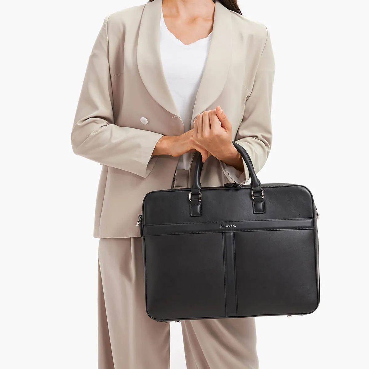 Delta Leather Briefcase