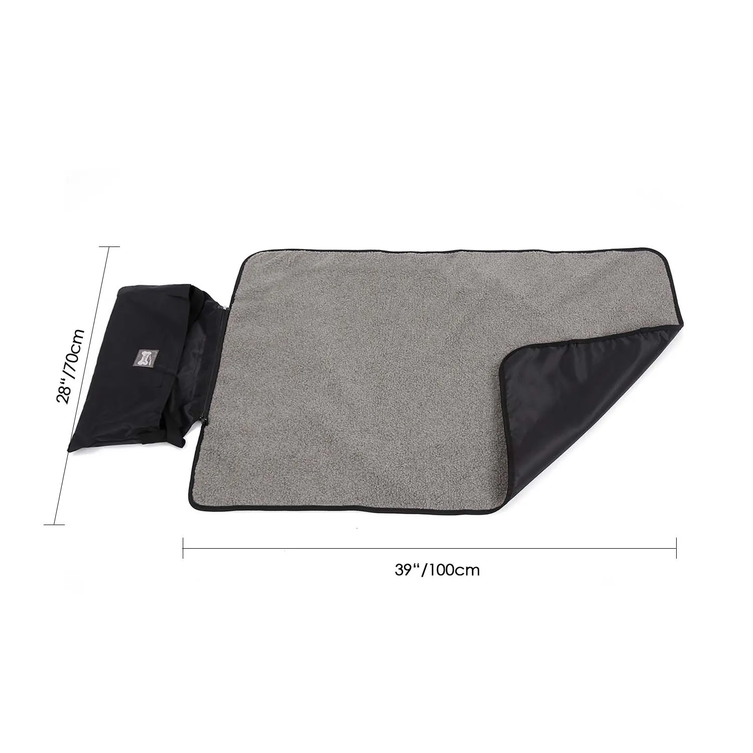 Doglemi Outdoor Blanket (Grey)