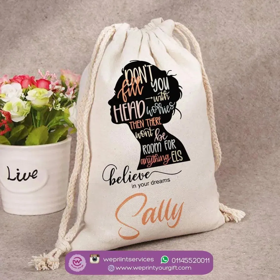 Drawstring Bag - Motivational