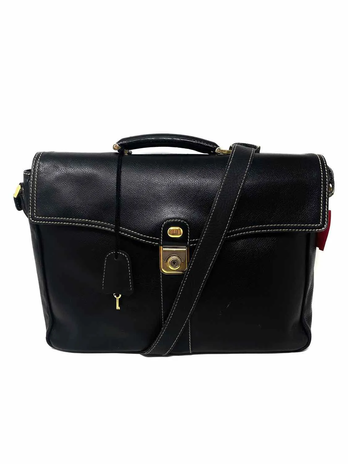 dunhill Black Leather Briefcase