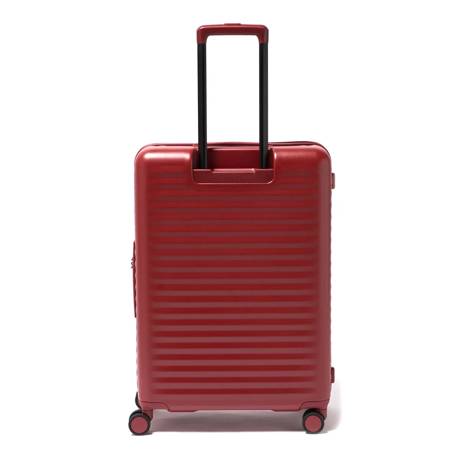 Echolac Celestra 65cm Hardcase Non-Expandable 4 Double Wheel Check-In Luggage Trolley Red - PC183 24 WOE Red