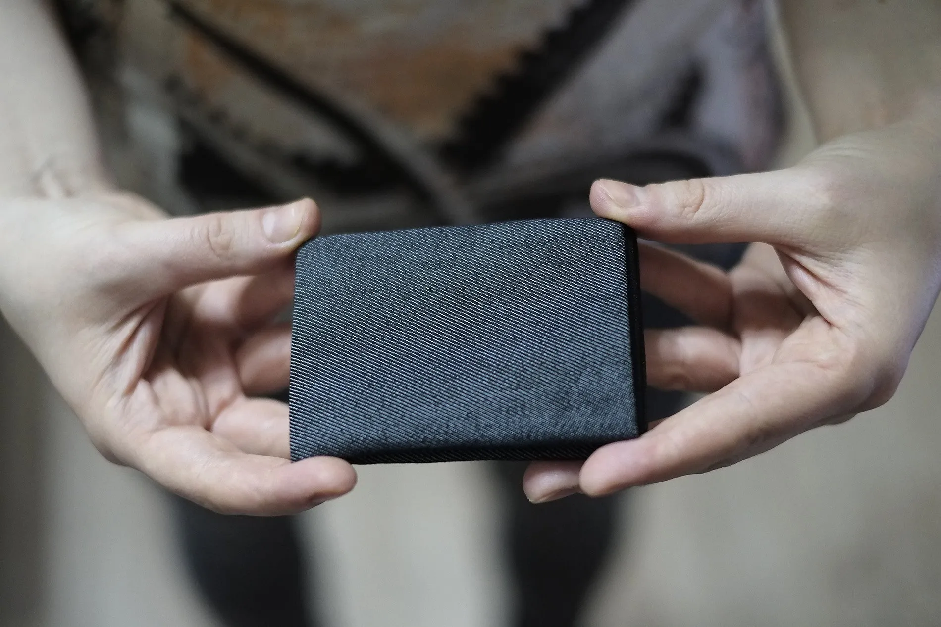 Effortlessly Cool: Discover Our Vegan Denim Mens Wallets - RFID blocking 4  1