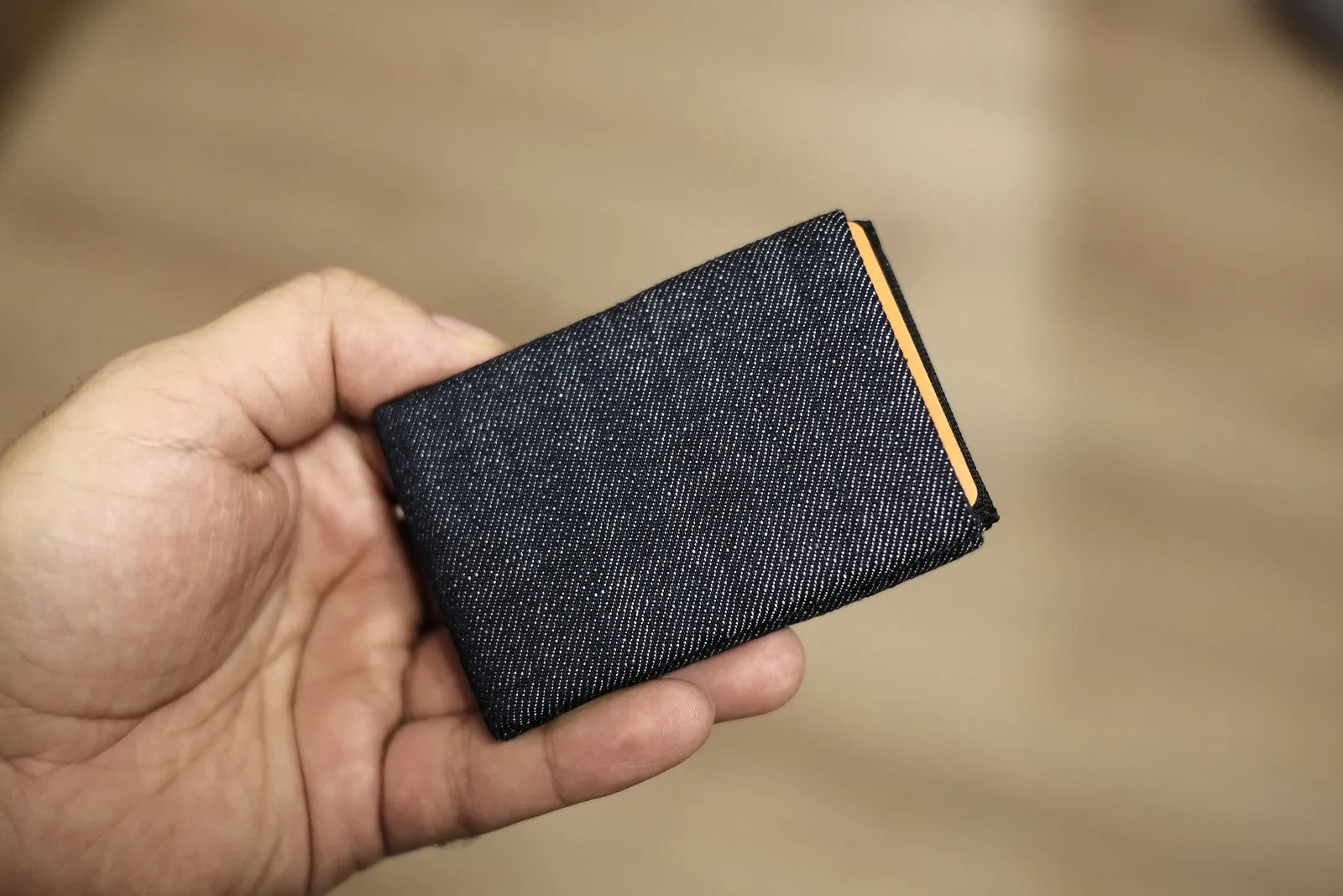 Effortlessly Cool: Discover Our Vegan Denim Mens Wallets - RFID blocking 4  1