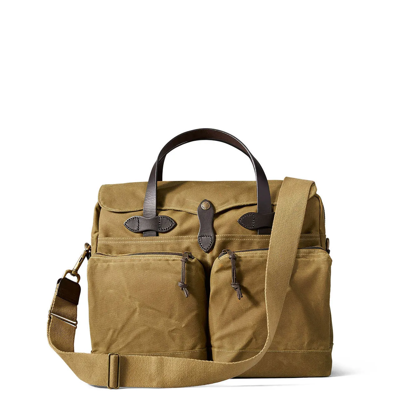 Filson 24-Hour Tin Briefcase Dark Tan