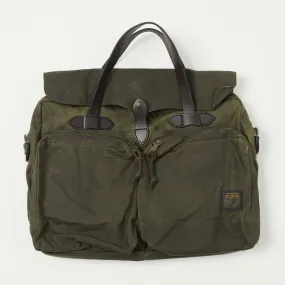 Filson 24-Hour Tin Cloth Briefcase - Otter Green