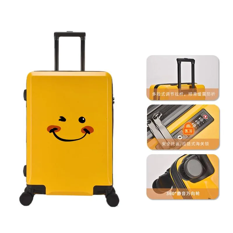 Flat Zipper Trolley Case