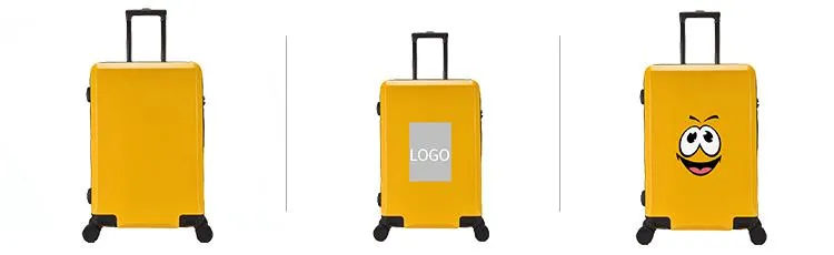 Flat Zipper Trolley Case