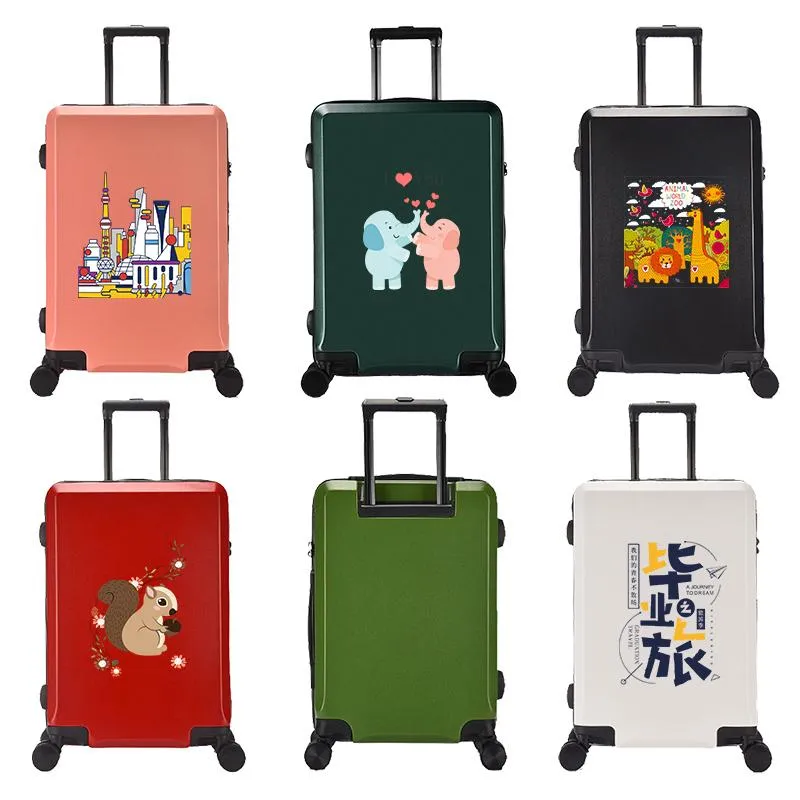 Flat Zipper Trolley Case