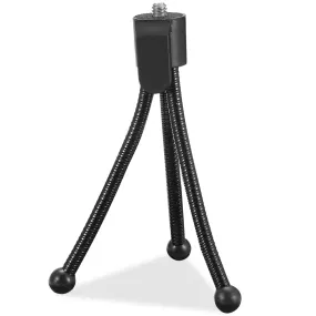 Flexible Tripod Stand for Camera & Mini Projector - Heavy Duty Tabletop Mount with Anti-Slip Feet - Ideal for Photography & Video Recording