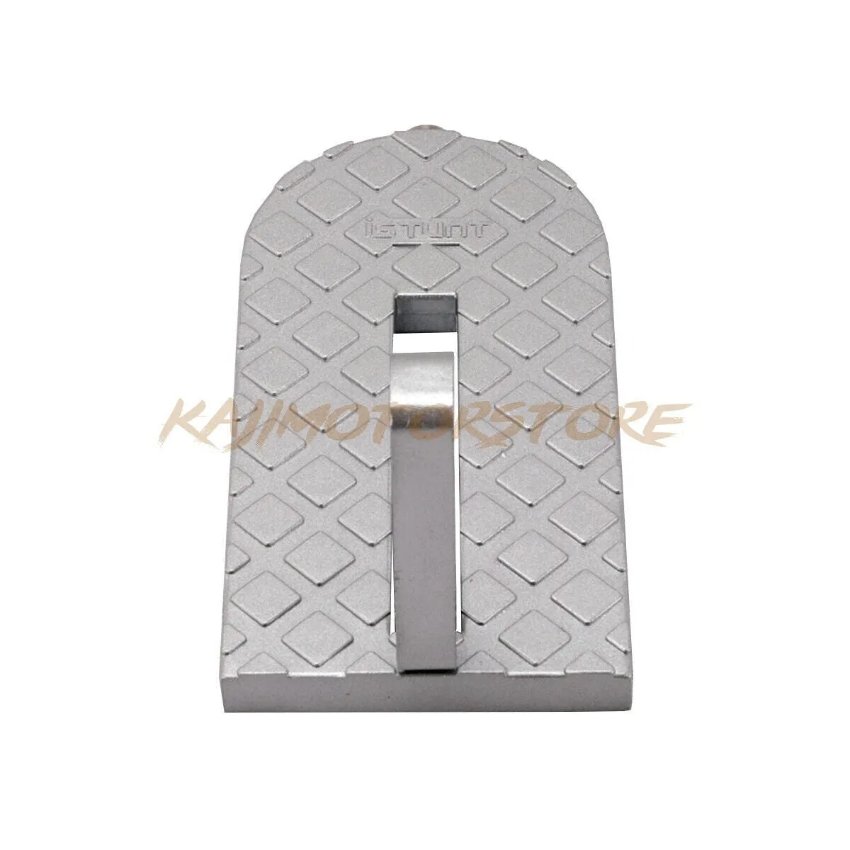 Folding Car Door Step Latch Hook Mini Foot Peg Pedal Ladder Silver For Truck SUV