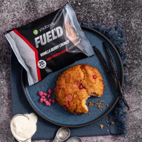 FUEL'D Vanilla Berry Crunch High Protein Cookie