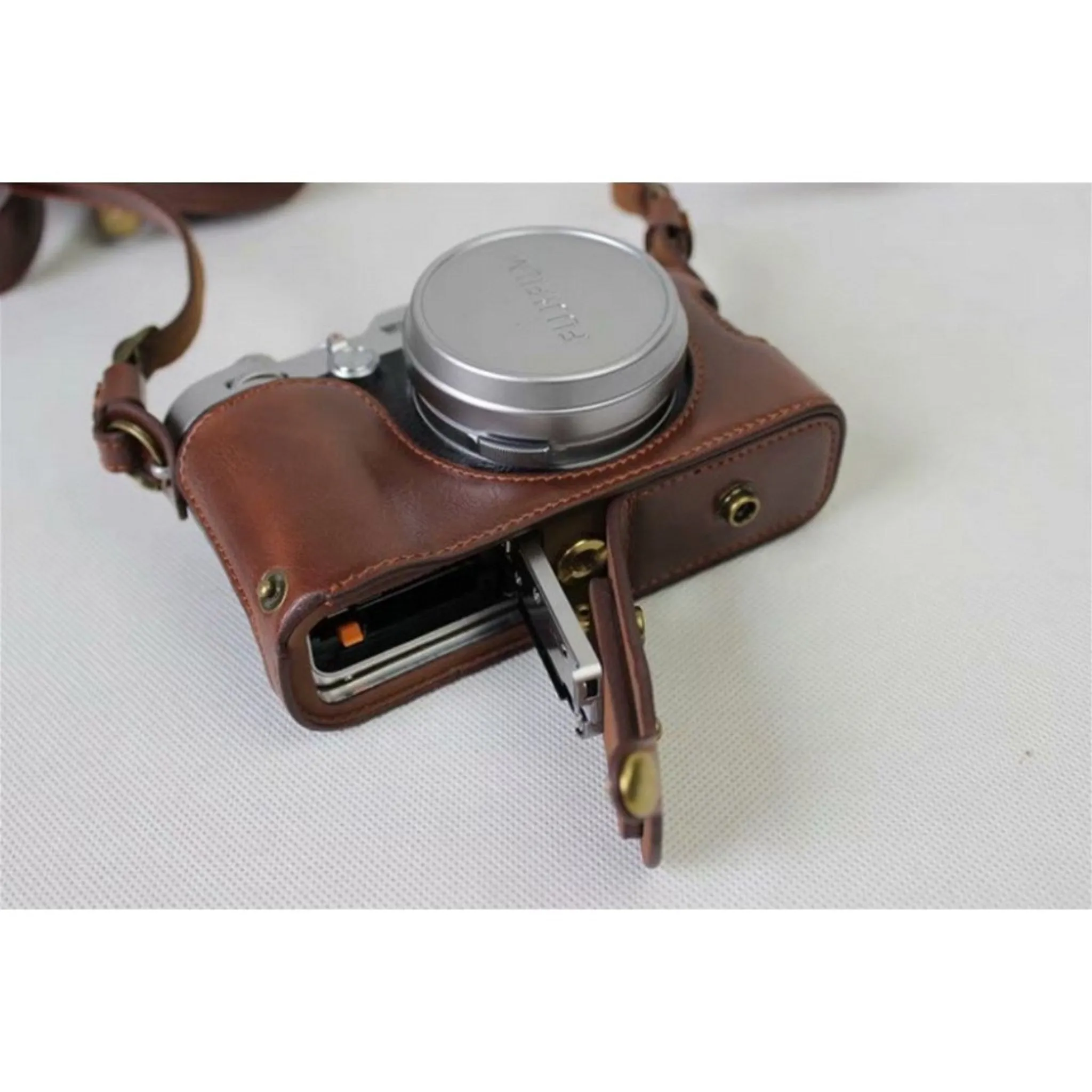 Fuji X100 / X100F / X100S leather case - Coffee