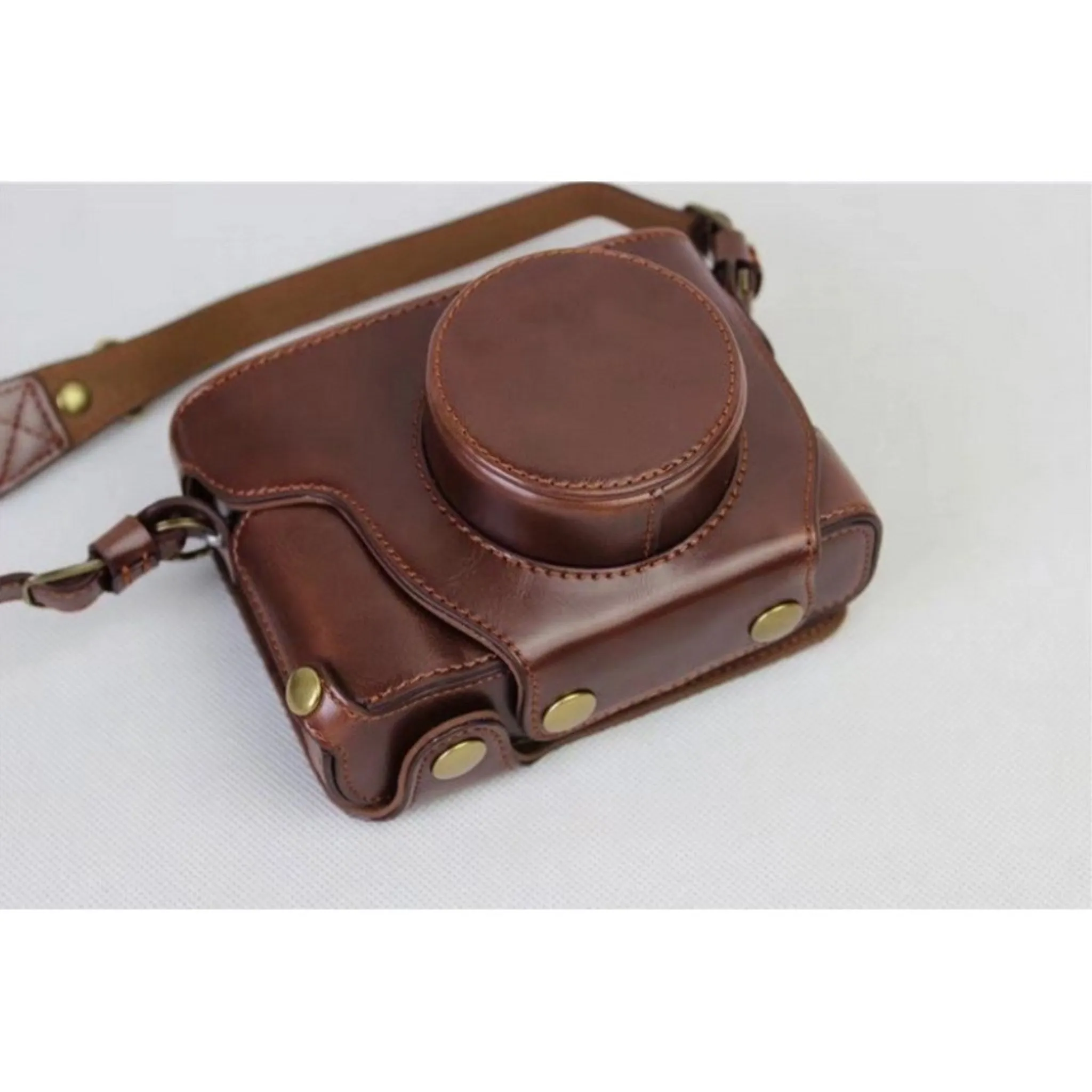 Fuji X100 / X100F / X100S leather case - Coffee