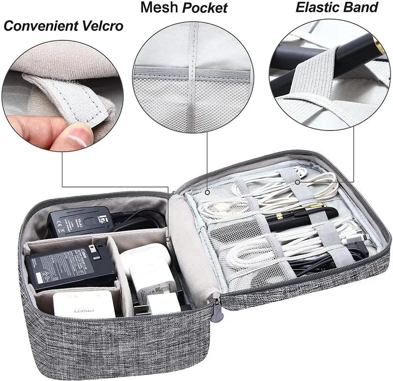 Funki Buys | Bags | Cable Storage Bag | Large Cable Organizer