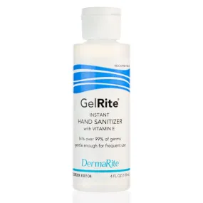 GelRite Hand Sanitizer Gel with Vitamin E 4oz. Bottle