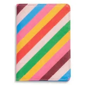 Getaway Passport Holder Rainbow Stripe