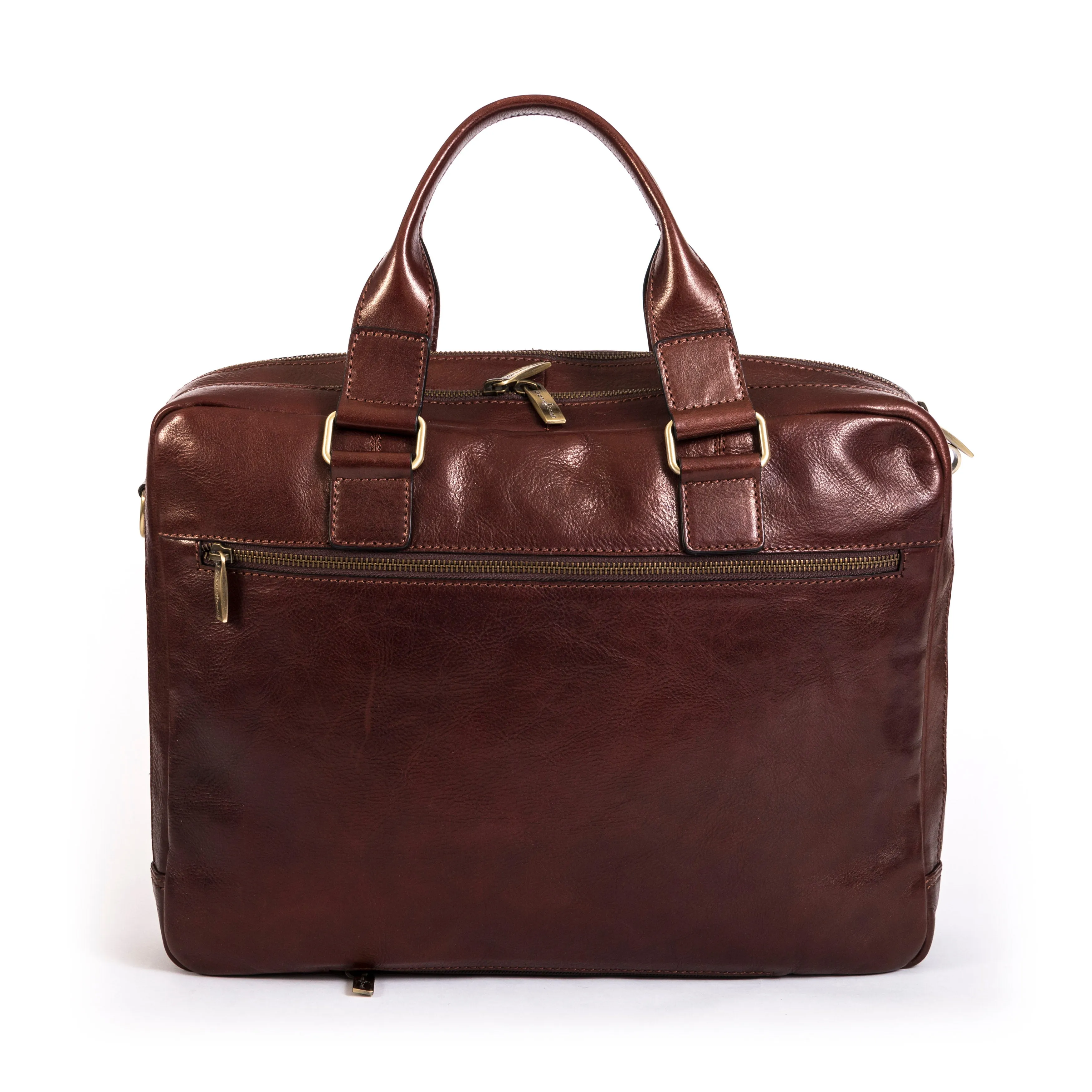 Gianni Conti ARIA Vegetable-Tanned Leather Briefcase