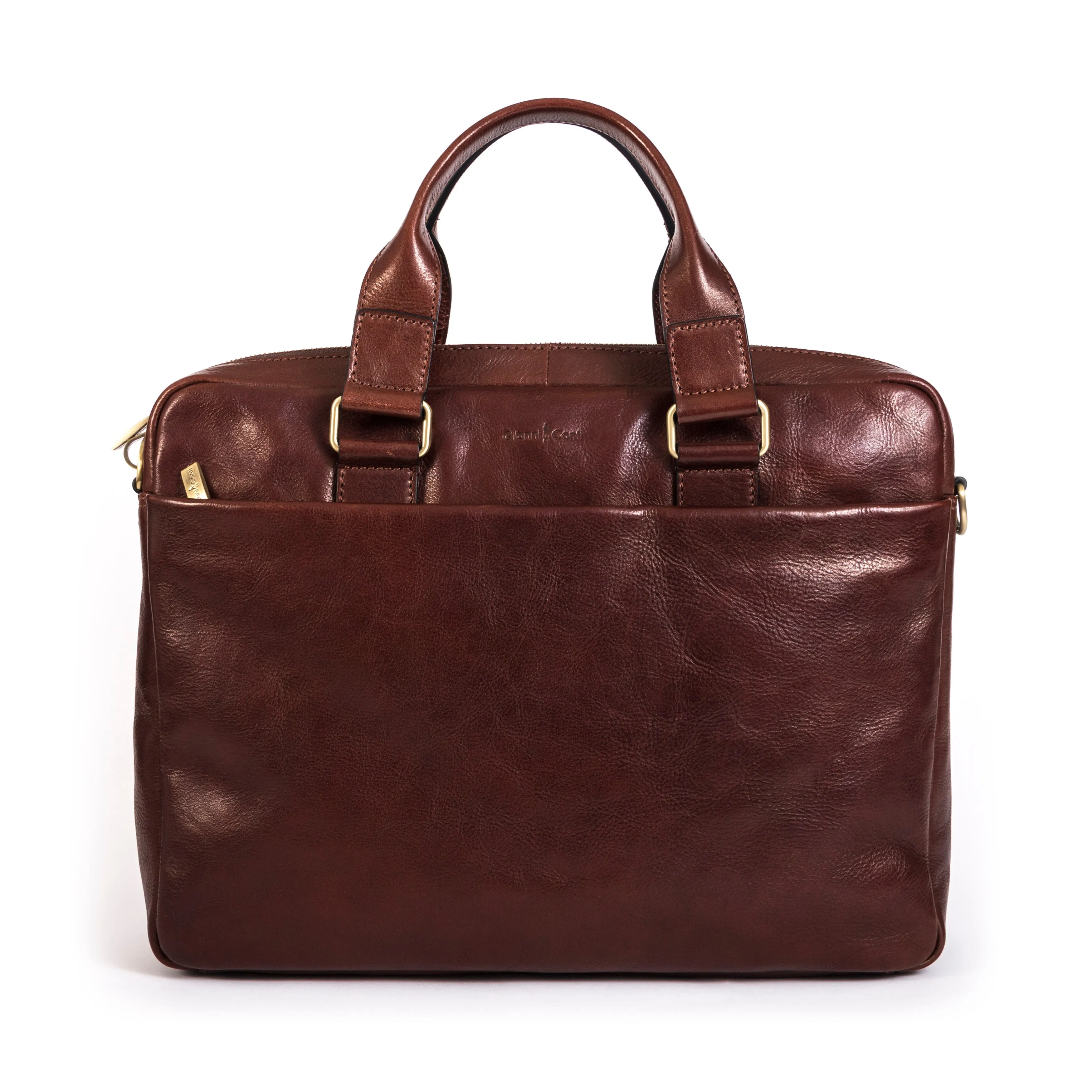 Gianni Conti ARIA Vegetable-Tanned Leather Briefcase