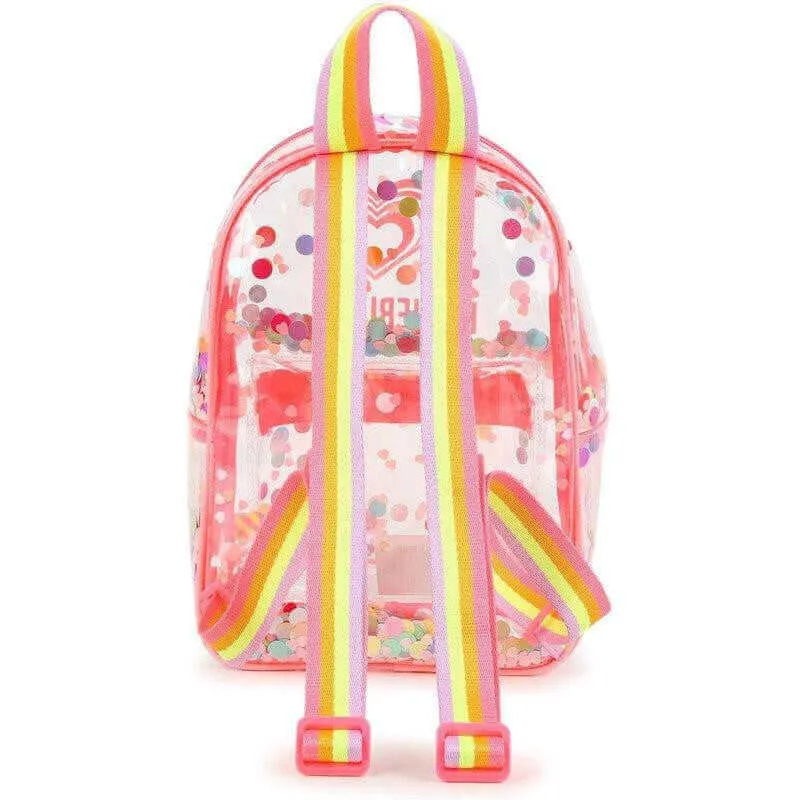 Girls Confetti Logo Backpack