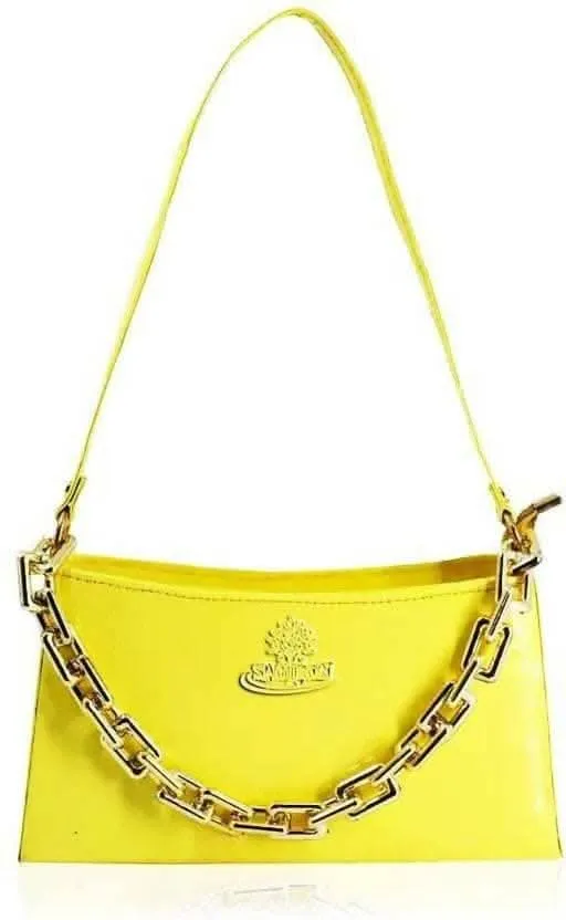 Girls Yellow Sling Bag