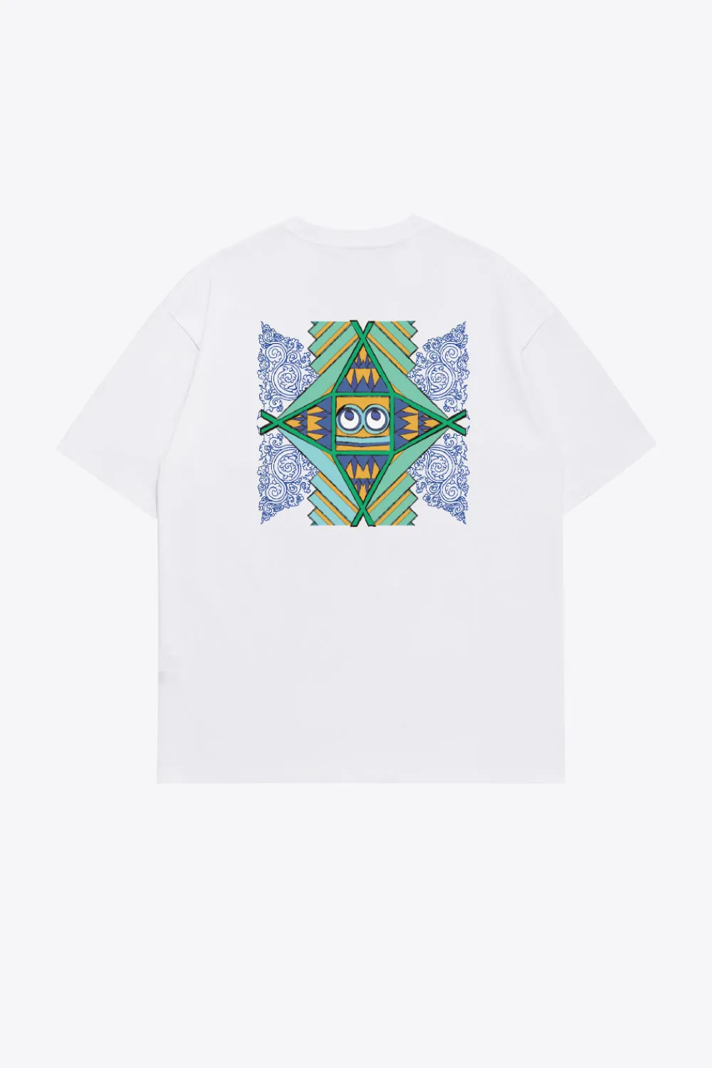 Graphic Round Neck Cotton Tee