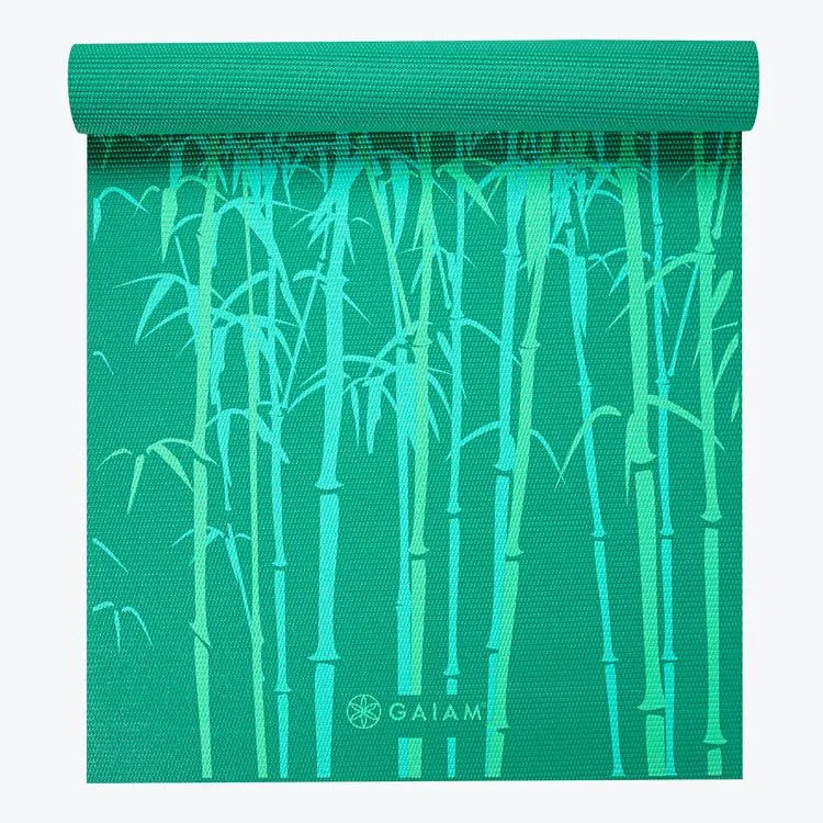 Green Bamboo Yoga Mat (4mm)