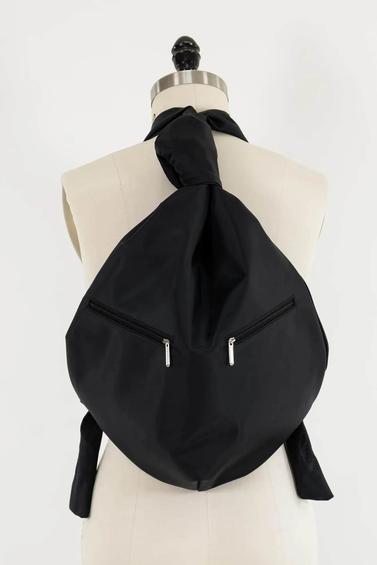 Groom Black Large Microfiber Backpack