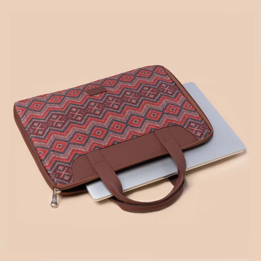 Gwalior Weaves L-Zippered Laptop Sleeve