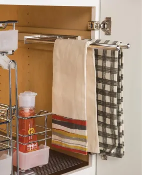 Hafele Towel Rack Pull-Out with 2 Bars, Extendable