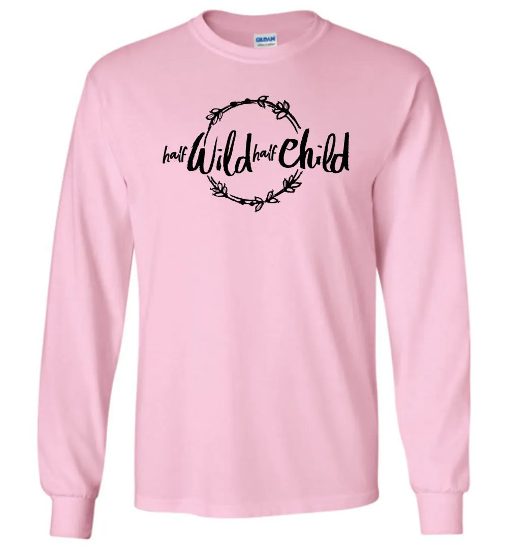 Half Wild Half Child Youth Long Sleeves