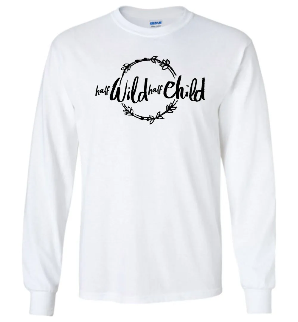 Half Wild Half Child Youth Long Sleeves