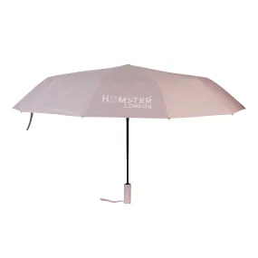 Hamster London Colored Handle Auto Umbrella Pink