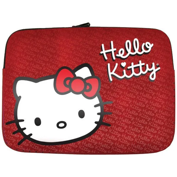 HELLO KITTY KT4311RW 9"-11" Notebook Sleeve (Red)