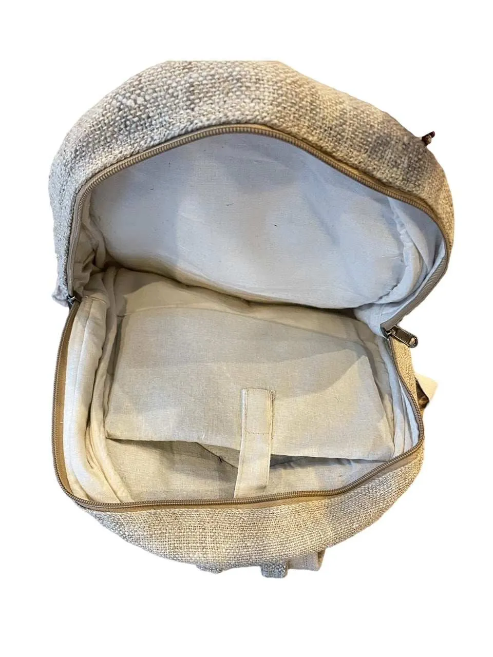 Hemp Travel Day Bag, Mini-Backpack