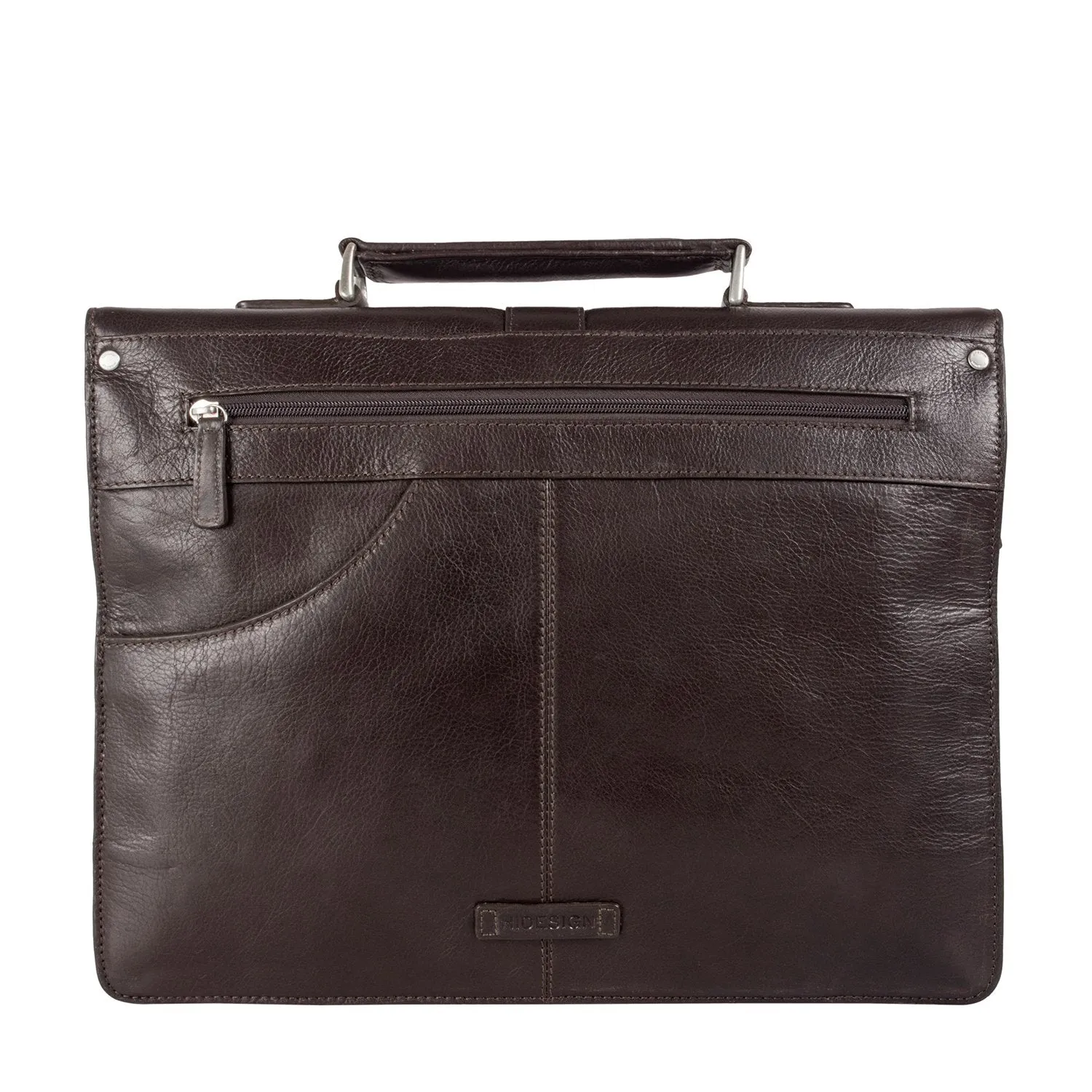 Hudson Men's Large Leather Briefcase