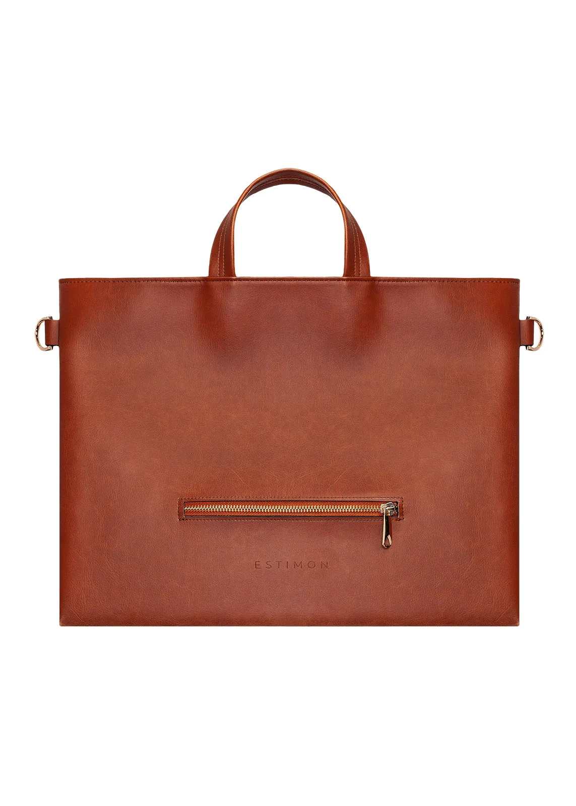 Laptop Bag Cognac Brown