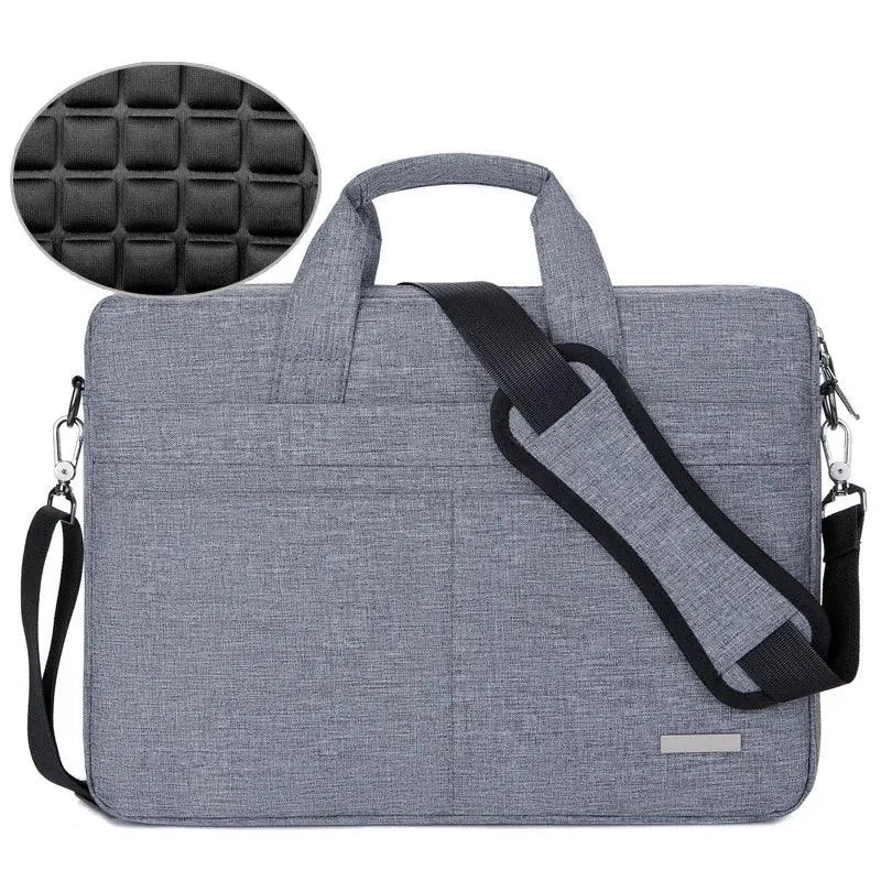 Laptop Sleeve Briefcase Shoulder Bag: Executive Carryall for Professionals