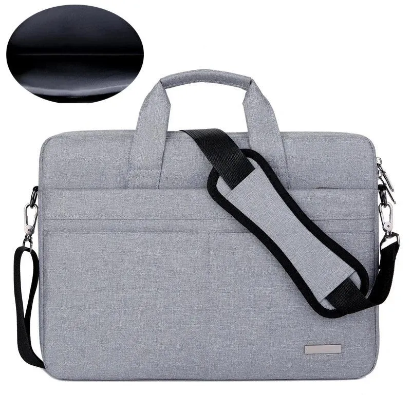 Laptop Sleeve Briefcase Shoulder Bag: Executive Carryall for Professionals