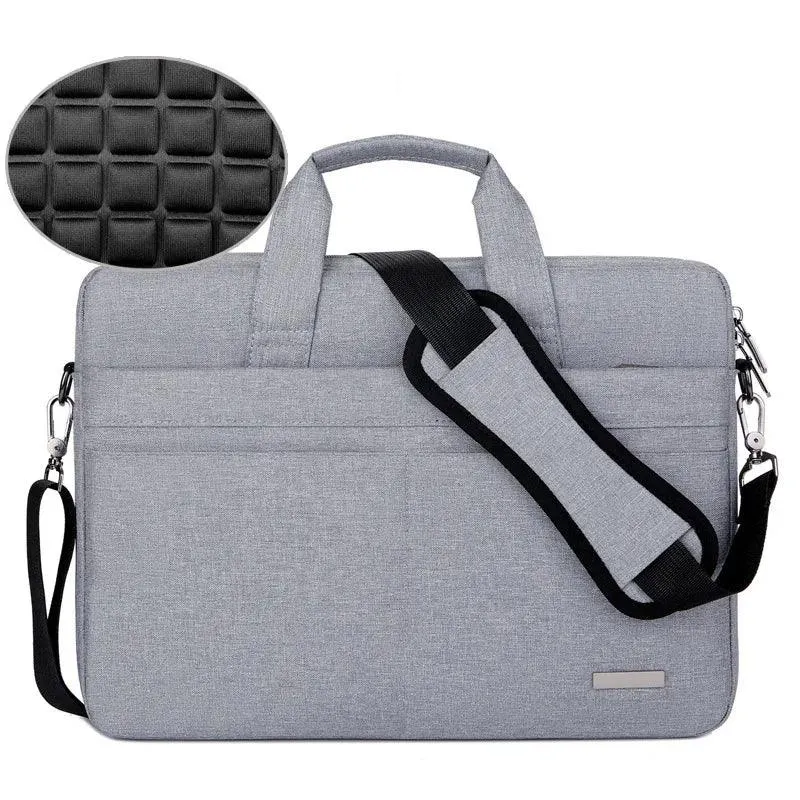 Laptop Sleeve Briefcase Shoulder Bag: Executive Carryall for Professionals